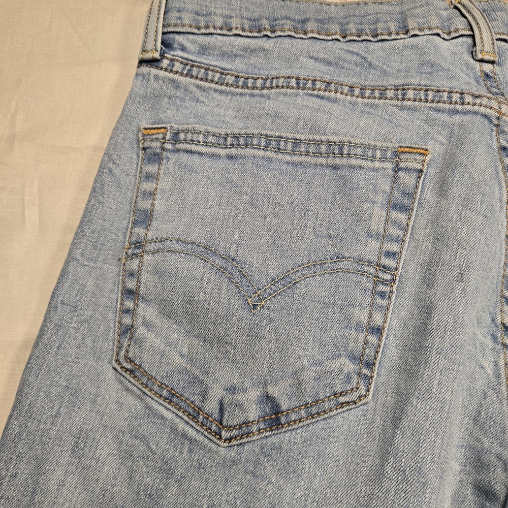 Levi's 527 Slim Bootcut Jeans Men's 32x30 Medium Wash Faded Western Cowboy Denim - Picture 14 of 16